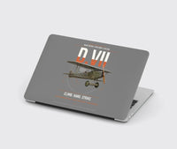 Thumbnail for Fokker D.VII design on gray MacBook case