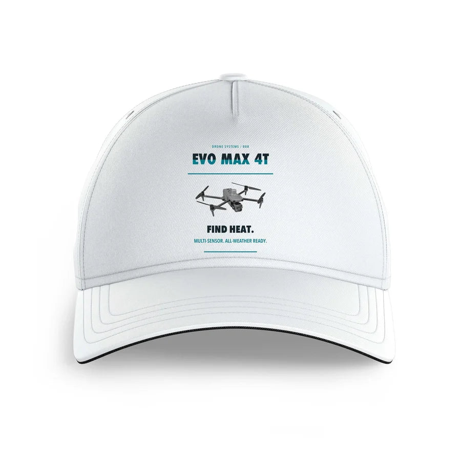 Autel EVO Max 4T design on white printed hat