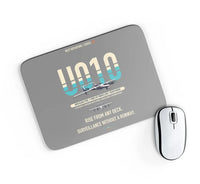 Thumbnail for Airbus U010 Aliaca VTOL design on gray rectangle mouse pad