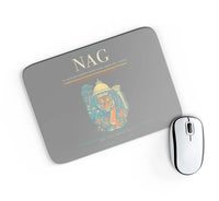 Thumbnail for Dr. Babasaheb Ambedkar International Airport (NAG) design on gray rectangle mouse pad