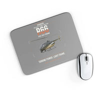 Thumbnail for Robinson R66 design on gray rectangle mouse pad