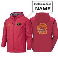 Thumbnail for Pushing The Limits Retro Designed Rain Jackets & Windbreakers - view 11