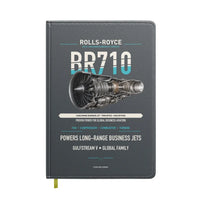Thumbnail for BR710 design on gray notebook