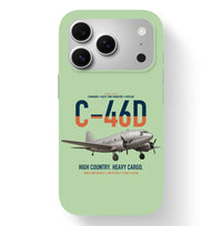Thumbnail for C-46D Commando design on light green magsafe iphone case, for iPhone 17 Pro