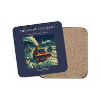Thumbnail for The Snow Clearers - Designed Coasters design on navy blue 1-piece