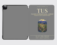 Thumbnail for Tucson International Airport (TUS) design on gray ipad tablet case