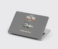 Thumbnail for Sikorsky SH-3H Sea King design on gray MacBook case