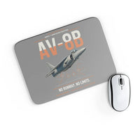 Thumbnail for AV-8B Harrier II design on gray rectangle mouse pad