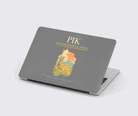 Thumbnail for Glasgow Prestwick Airport (PIK) design on gray MacBook case