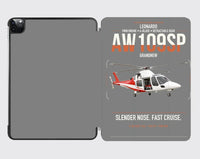 Thumbnail for Leonardo AW109SP GrandNew design on gray ipad tablet case