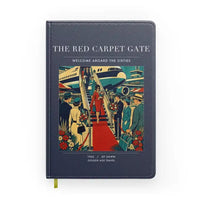 Thumbnail for VINTAGE G4124 - The Red Carpet Gate - Designed Notebooks design on navyblue