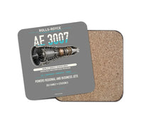 Thumbnail for AE 3007 design on gray 1 piece coaster