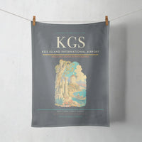 Thumbnail for Kos Island International Airport (KGS) design on gray towel