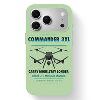 Thumbnail for Draganfly Commander 3XL Case design on light green iphone case