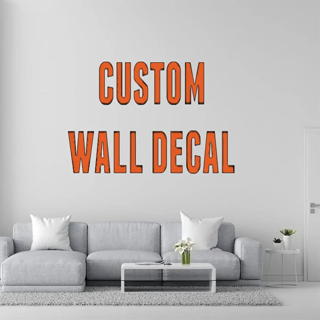 Customisable YOUR CUSTOM DESIGN & IMAGE Wall Sticker - view 11