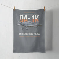 Thumbnail for OA-1K Skyraider II Armed Overwatch design on gray towel