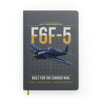 Thumbnail for F6F-5 Hellcat design on gray notebook