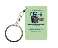 Thumbnail for CF6-6 Key Chain design on light green key chain