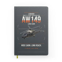 Thumbnail for Leonardo AW149 design on gray notebook