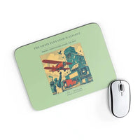 Thumbnail for VINTAGE G4451 - The Grain Elevator Waypoint - Designed Mouse Pads design on lightgreen rectangle