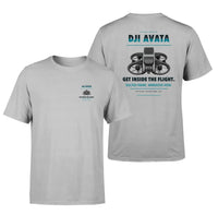 Thumbnail for DJI Avata design on light gray t shirt