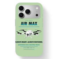 Thumbnail for Percepto Air Max Case design on light green iphone case