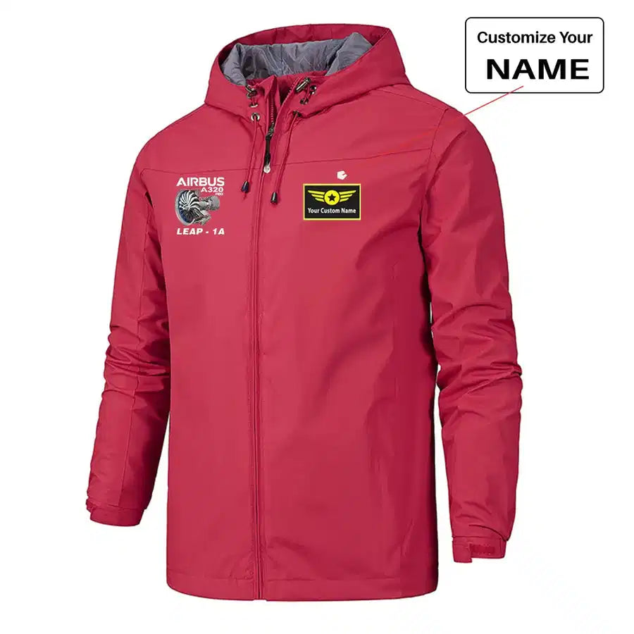 Airbus A320neo & Leap 1A Designed Rain Jackets & Windbreakers - view 11