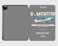 Thumbnail for Tecnam P-Mentor design on gray ipad tablet case