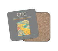 Thumbnail for Camilo Daza International Airport (CUC) design on gray 1 piece coaster