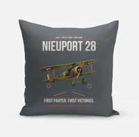 Thumbnail for Nieuport 28C.1 design on gray pillow