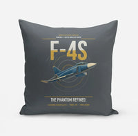 Thumbnail for F-4S Phantom II design on gray pillow