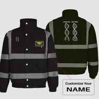 Thumbnail for Aviation DNA Designed Reflective Winter Jackets - view 11