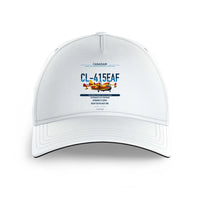 Thumbnail for Canadair CL-415EAF design on white printed hat