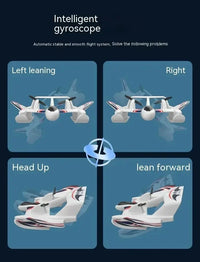 Thumbnail for RC Plane 2.4G Radio EPP Foam Fixed-Wing Glider With LED Lights YF-350 Model Water Land - view 11