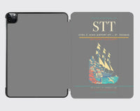Thumbnail for Cyril E. King Airport (STT) design on gray ipad tablet case