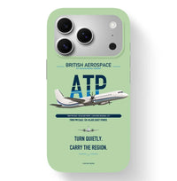 Thumbnail for British Aerospace ATP Case design on light green iphone case