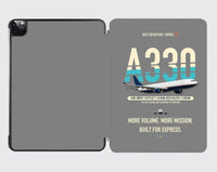 Thumbnail for Airbus A330-300P2F design on gray ipad tablet case