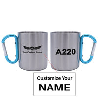 Thumbnail for Customisable Airbus A220 Mug - view 11