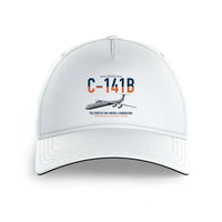 Thumbnail for C-141B Starlifter design on white printed hat
