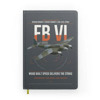 Thumbnail for de Havilland Mosquito FB VI design on gray notebook