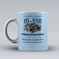Thumbnail for Mug design on light blue io 550