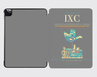 Thumbnail for Shaheed Bhagat Singh International Airport (IXC) design on gray ipad tablet case