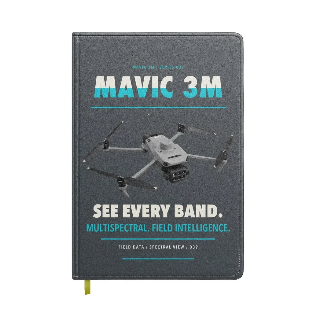 DJI Mavic 3 Multispectral design on gray notebook