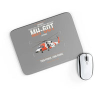 Thumbnail for Sikorsky MH-60T Jayhawk design on gray rectangle mouse pad