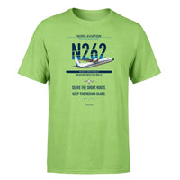 Thumbnail for Nord 262A design on light green single side