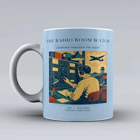 Thumbnail for VINTAGE G4514 - The Radio Room Watch - Ceramic Mug design on lightblue