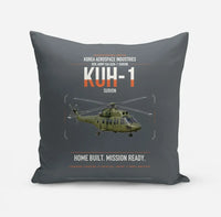 Thumbnail for Korea Aerospace Industries KUH-1 Surion design on gray pillow