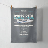 Thumbnail for Tecnam P2012 STOL design on gray towel