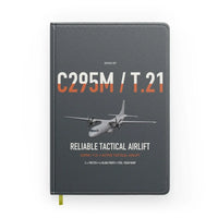 Thumbnail for Airbus C295M T.21 design on gray notebook