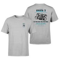 Thumbnail for DJI Avata 2 design on light gray t shirt